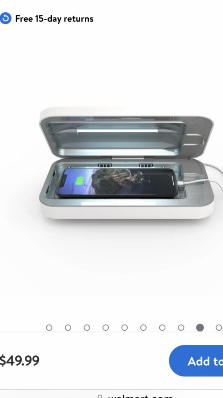 UV SANITIZER & WIRELESS Charger