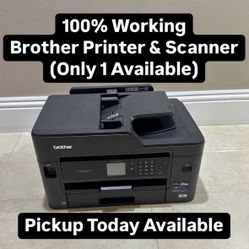 100% Working Brother Printer & Scanner (Only 1 Available) Pickup Today Available 