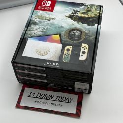 Nintendo Switch Oled Legion Of Zelda Brand New - $1 Down Today - NO CREDIT Needed
