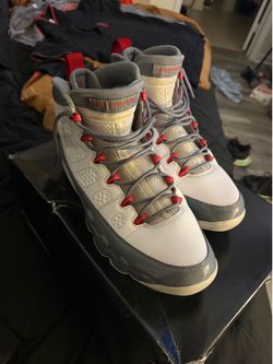 Fire Red Jordan 9s