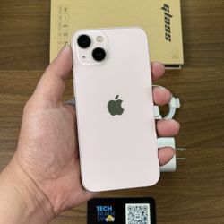 iPhone 13 128Gb Pink 🌸 Unlocked Free Case & Screen Protector !!