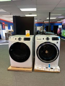 GE Washer and Electric Dryer Brand New Stackable
