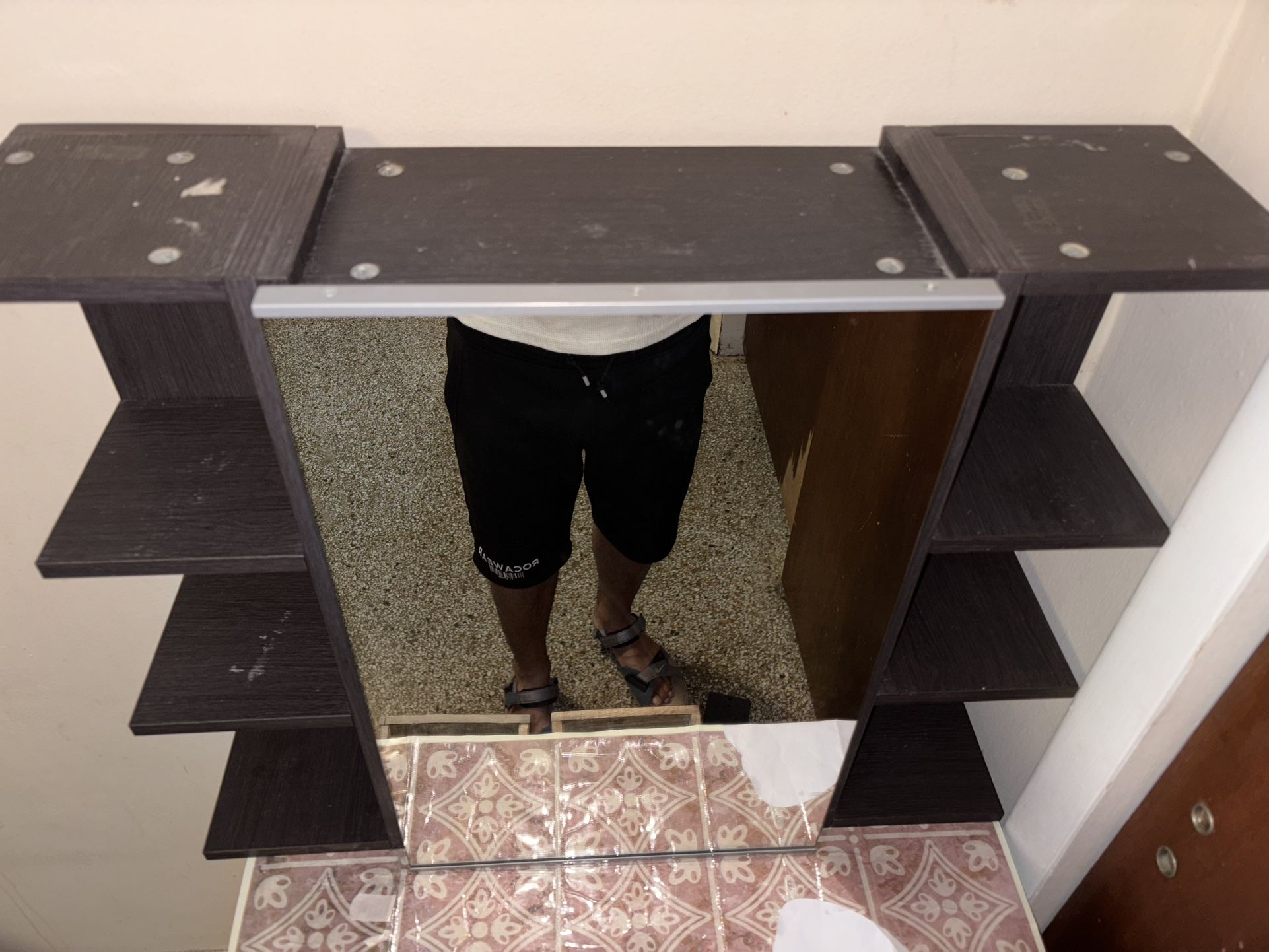 Organizer Mirror Shelf Cabinet