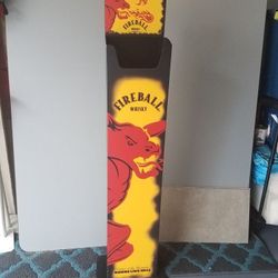 Fireball whiskey stand