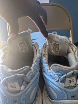 Balenciaga triple S sneakers in blue and grey Size 11 #luxary #designer