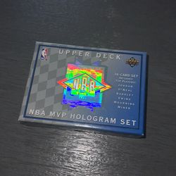 Upper Deck MVP Hologram Card Set