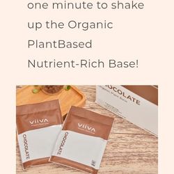 Viiva Chocolate Organic Plant Base Powder