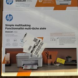 New HP DeskJet 4155e Wireless All-in-One Printer