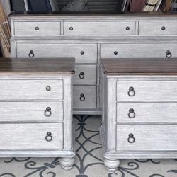 Dresser and Nightstands