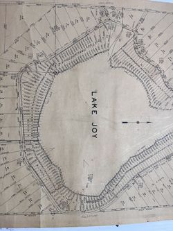 Attention Lake Joy Residents Historical Documents 