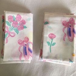 Barbie 1995 Edition Curtains. New Never Used. 