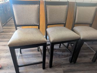 Set of 3 Counter Height Bar Stools
