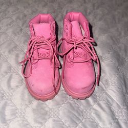 Timberland pink boots