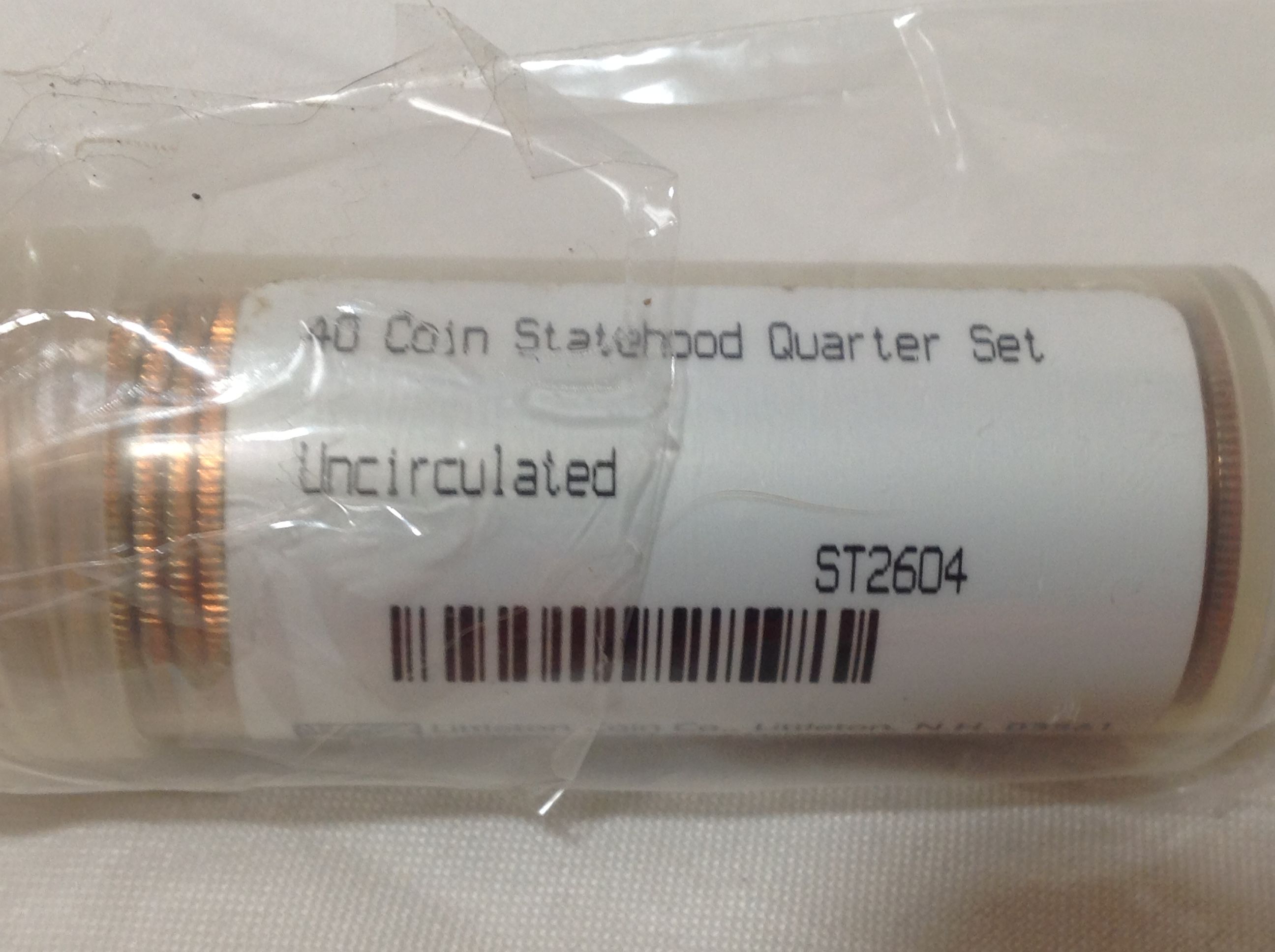 41 uncirculated US Statehood Quarters