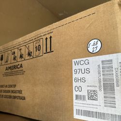 Whirlpool 36 in. Gas Cooktop in Stainless Steel