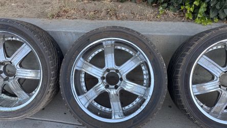 Rims used on a Tahoe