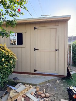Custom wooden shed for s