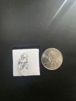 6.02 carats Diamond Marquis Cut  Lab Grown