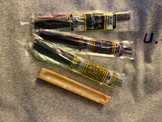 Incense with holder!