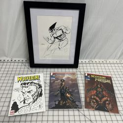 Wolverine Original Comic Book Art