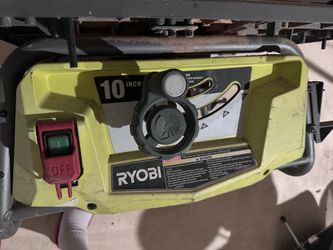 Ryobi 10inch table saw