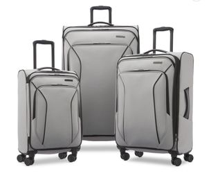 American Tourister 3-Piece Softside Spinner Luggage Set