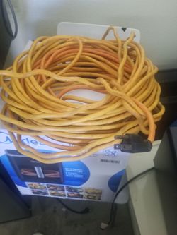 Heavy Duty Extension power 🔋  cable  - 100 Ft