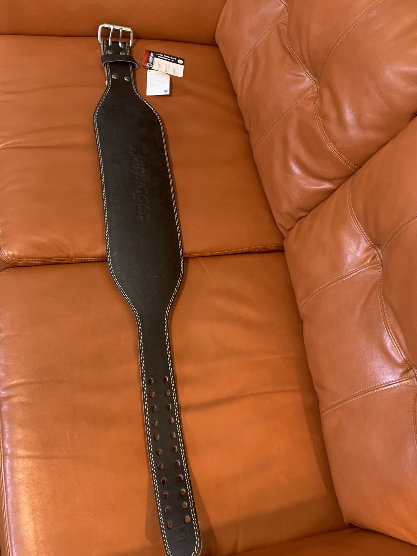 Harbinger Leather Weight Belt size Large