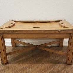 Folding Top Coffee Table 