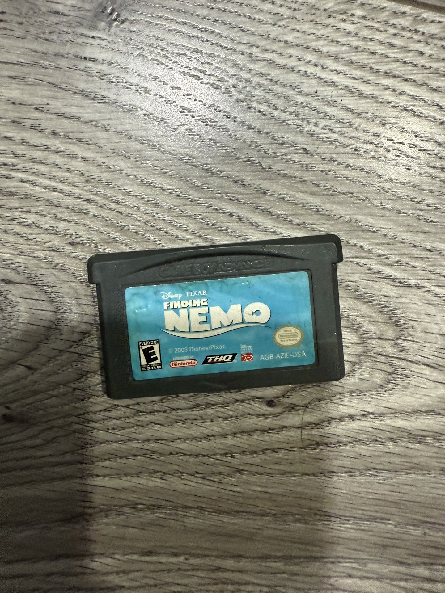 Finding Nemo For GBA 