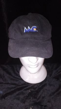 Black Baseball Cap with Embroidered Logo
