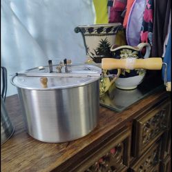 Pop Corn Pot Aluminum 