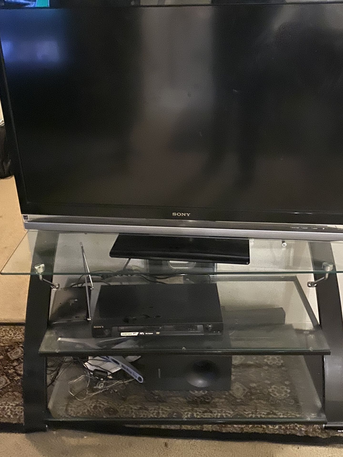 55in Tv With Tv Stand