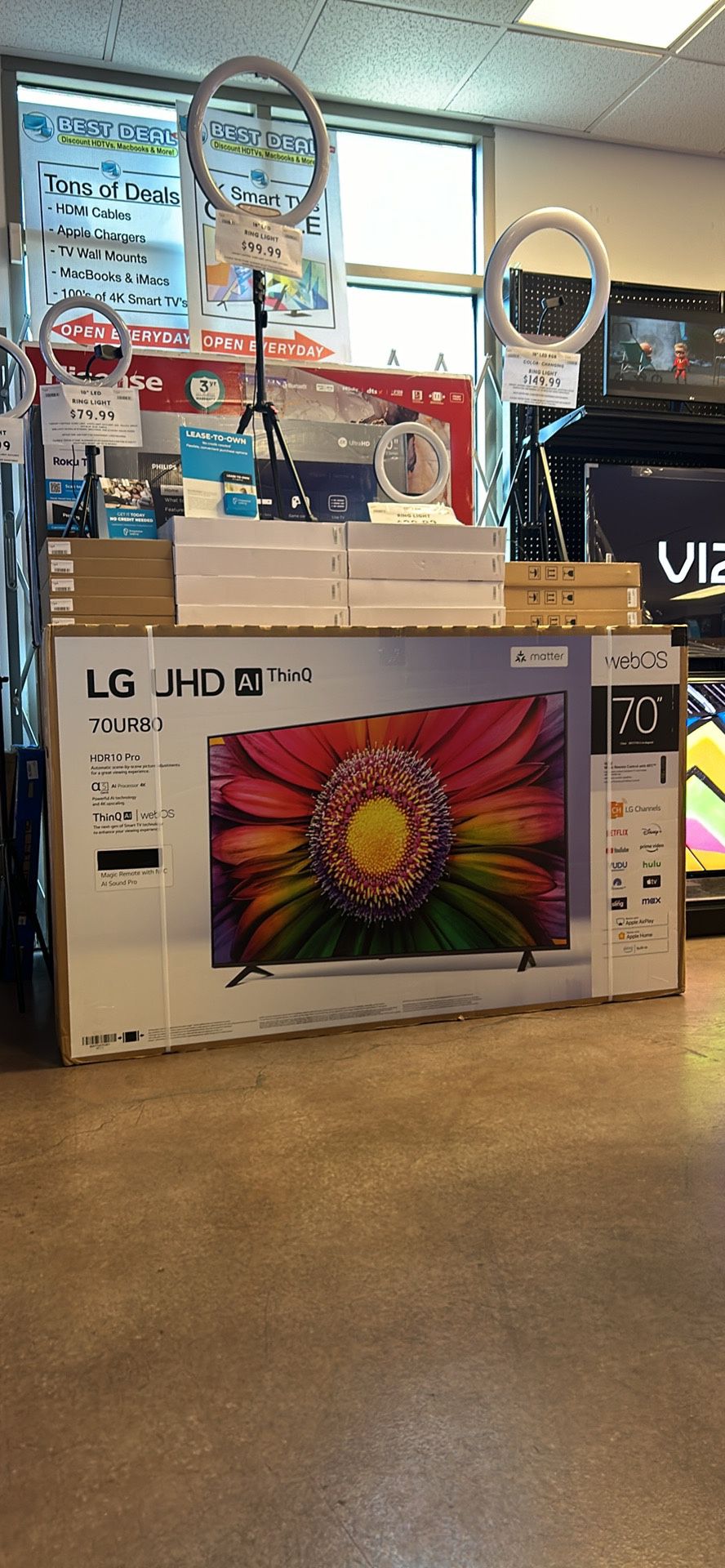 70” 4K UHD Smart TV
