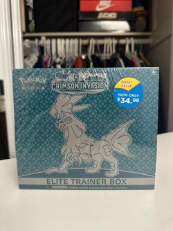 Pokémon Sun and Moon Crimson Invasion Elite Trainers Box