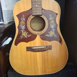 Guitarra  Acustica "  GLOBAL" Antigua 