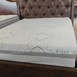 Memory Foam Queen Size Mattress Only 🚚 We Can Deliver 🚚