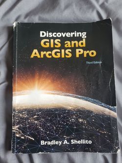 GIS and Arcgis Pro 3rd Edition 