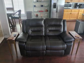 Love seat recliner lounger