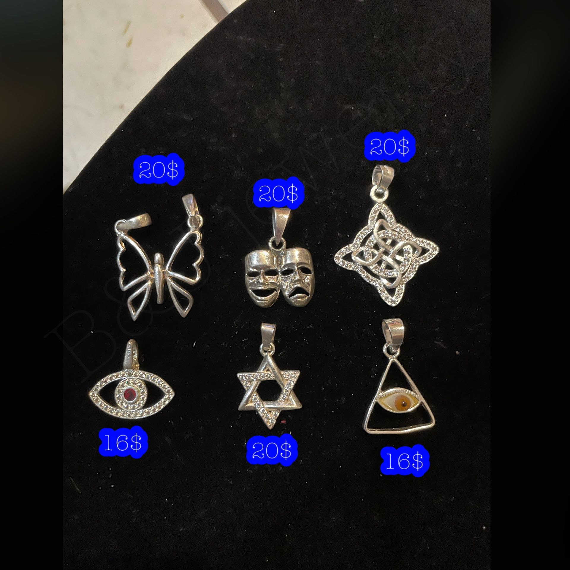 Pendants 925 Real Silver
