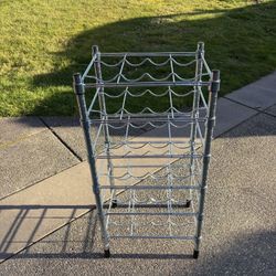 Large Metal Wine Rack