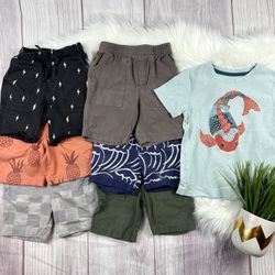 4T Boy Tea Collection Bundle Spring Summer Clothes Casual Shorts