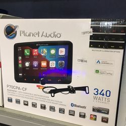 Planet Audio 7 Inch Apple CarPlay And Android Auto Stereo 