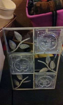 Tea candle frame holder