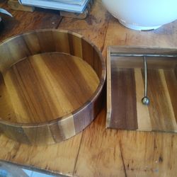 Threshold Bowl And Napkin Holder