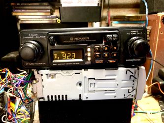 Old School Pioneer KE-1818 cassette car stereo head unit
