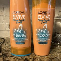 Set Of Loreal Dream Lengths CURLS shampoo & Conditioner•12.6oz•all For $6