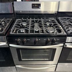 Frigidaire Stainless steel 5 burner range stove 