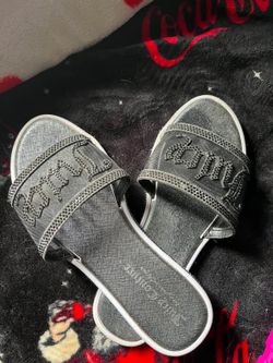 Juicy couture chanclas size 6 1/2