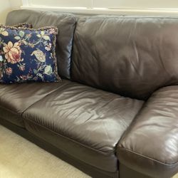 Natuzzi  Italian  Leather Sofa 